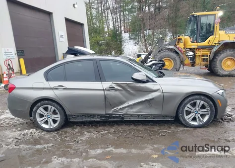 2016 BMW 328I from USA, damaged, VIN WBA8E9G53GNT45253
